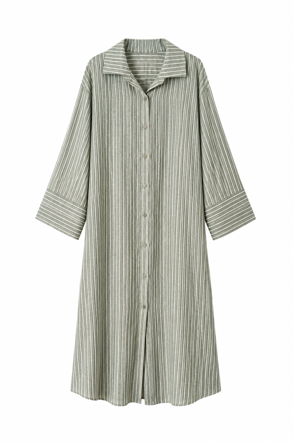 Striped Dress - Groen