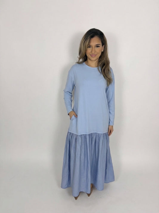 Lina Dress - Licht Blauw
