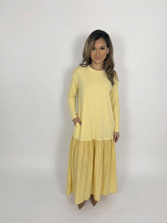 Lina Dress - Geel