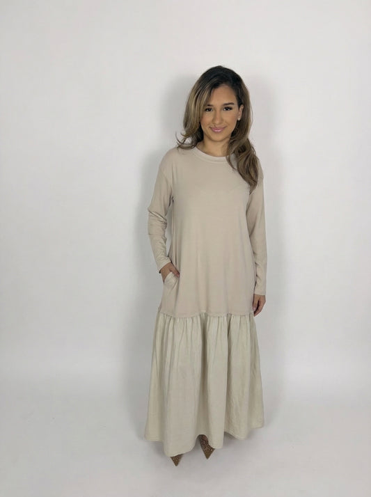 Lina Dress - Beige