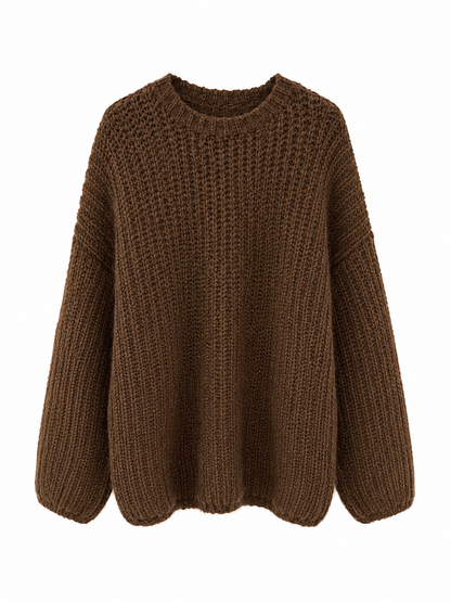 Aya knit Sweater - Bruin