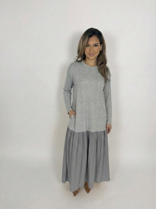 Lina Dress - Grijs
