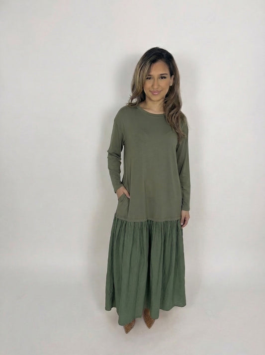 Lina Dress - Khaki