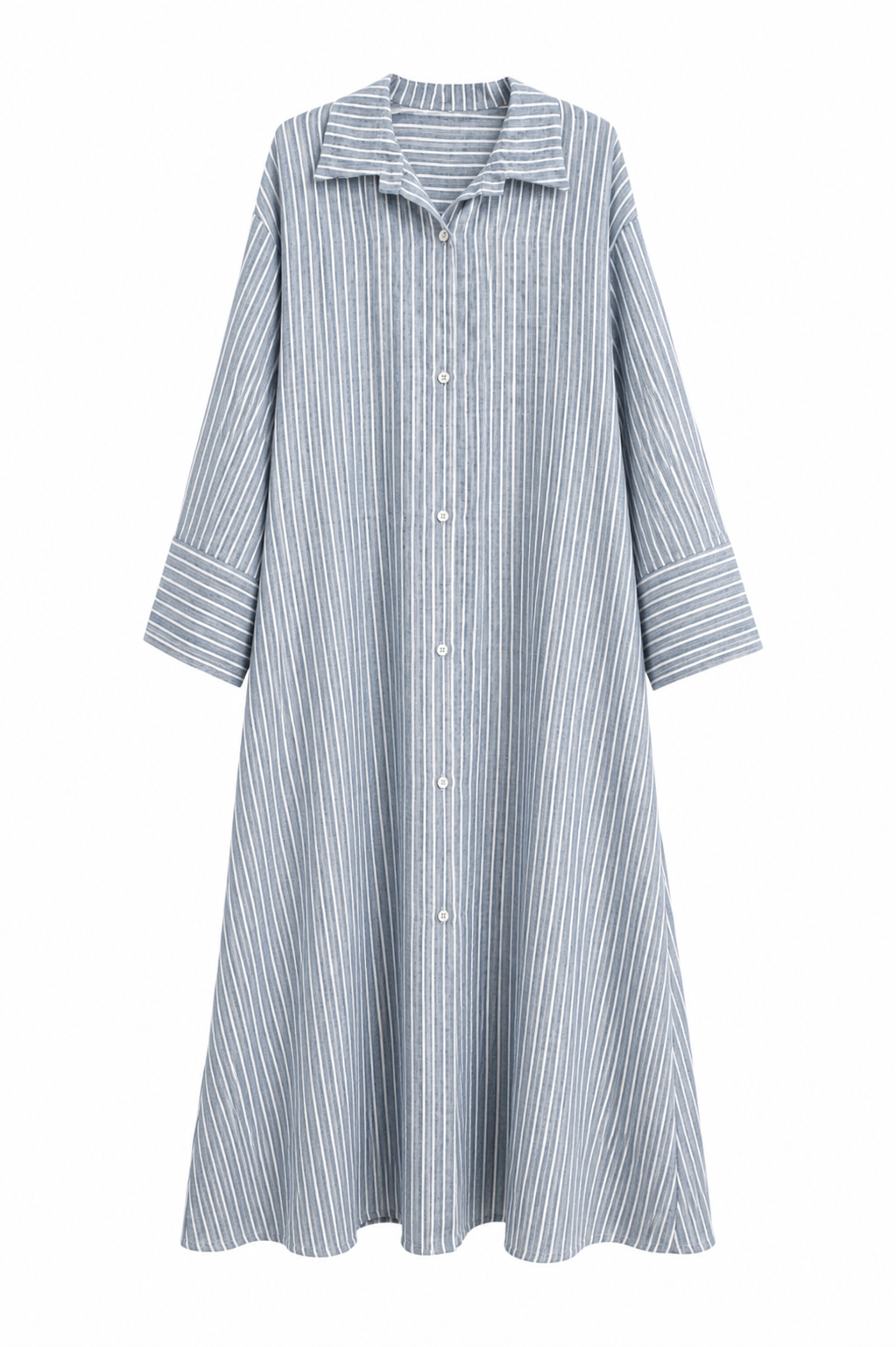 Striped Dress - Blauw